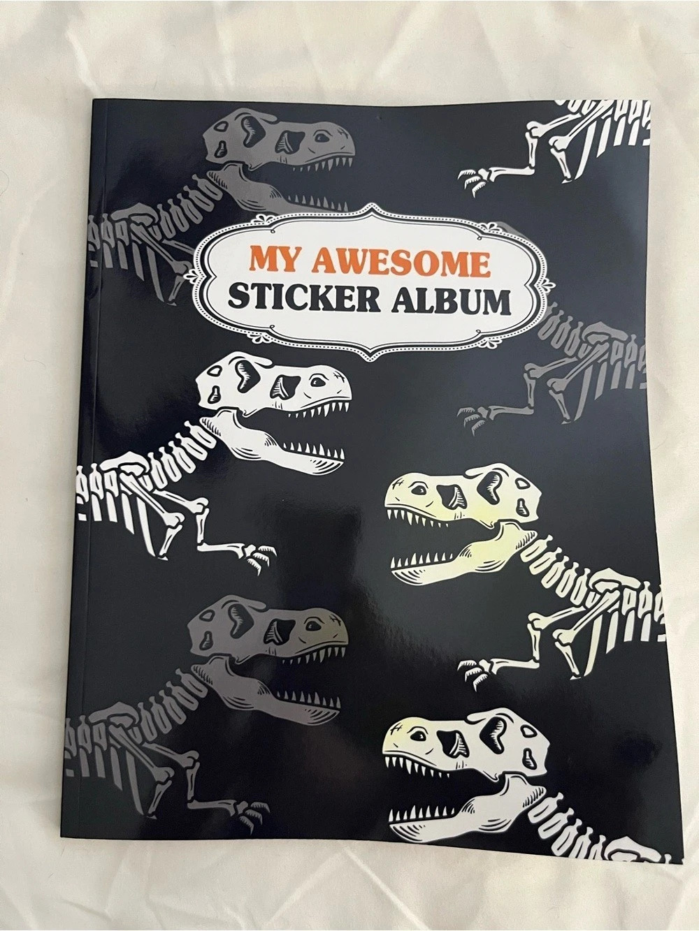 My Awesome Sticker Album Black & White